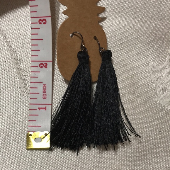 Black Tassel Earrings from Cato Must Bundle - Picture 4 of 6